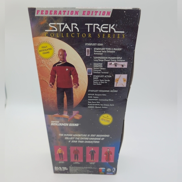 Star Trek Collector Series Action Figure Captain Benjamin Sisko # 006152 - Picture 4 of 9